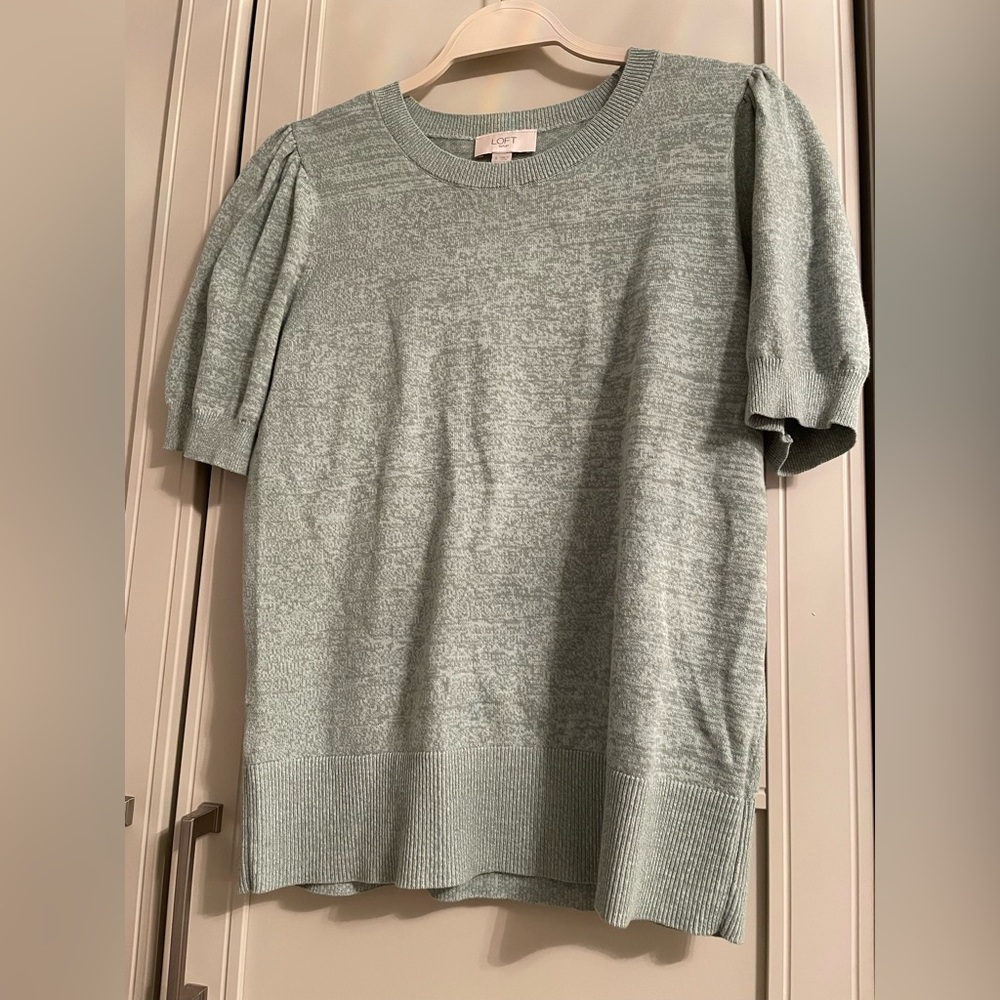 LOFT Mint Green Knit Top